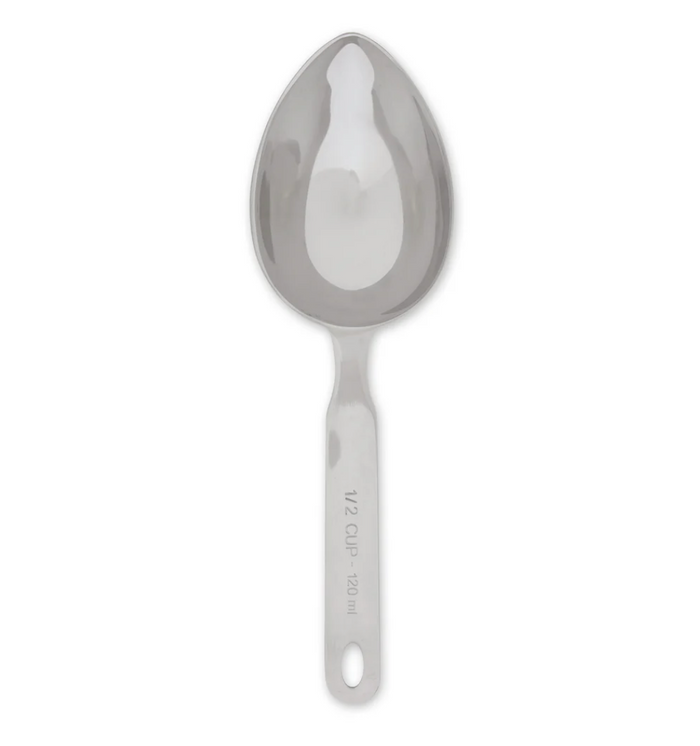 OVAL MEASURING SCOOP - 1/2 CUP