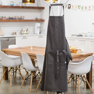 Granite Pinstripe Oversized Mightly Apron