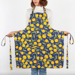 Lemons Cotton Chef's Apron