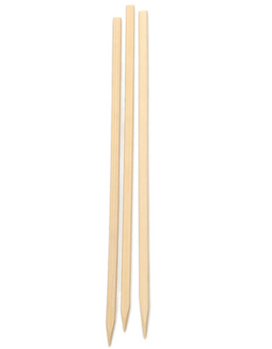 BAMBOO SKEWER - 9IN FLAT - 50 CT.