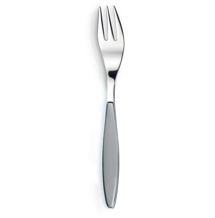 Guzzini Dessert Fork- Sky Grey