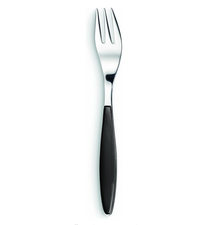 Guzzini Dessert Fork- Grey