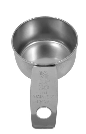 COFFEE MEASURE STAINLESS STEEL, 1/8 CUP