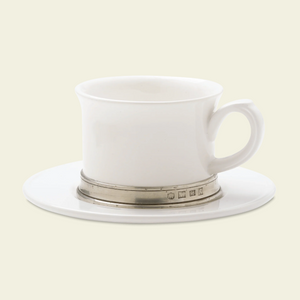 Match Convivio Cappuccino/Tea Cup with Saucer