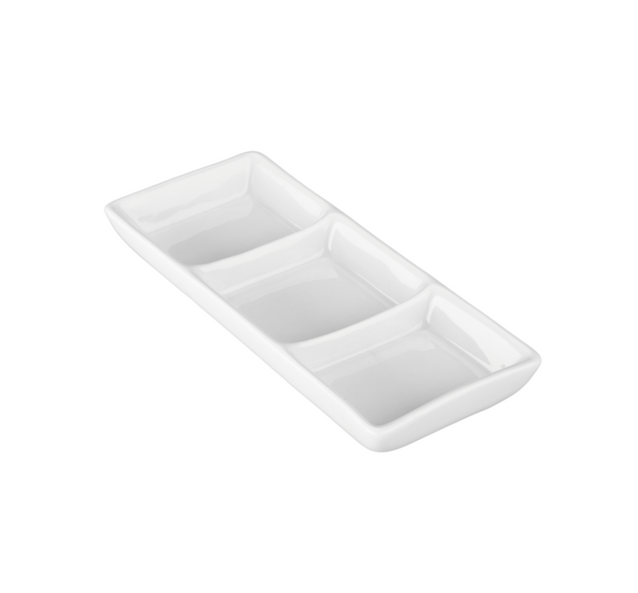 3-Compartment Dish