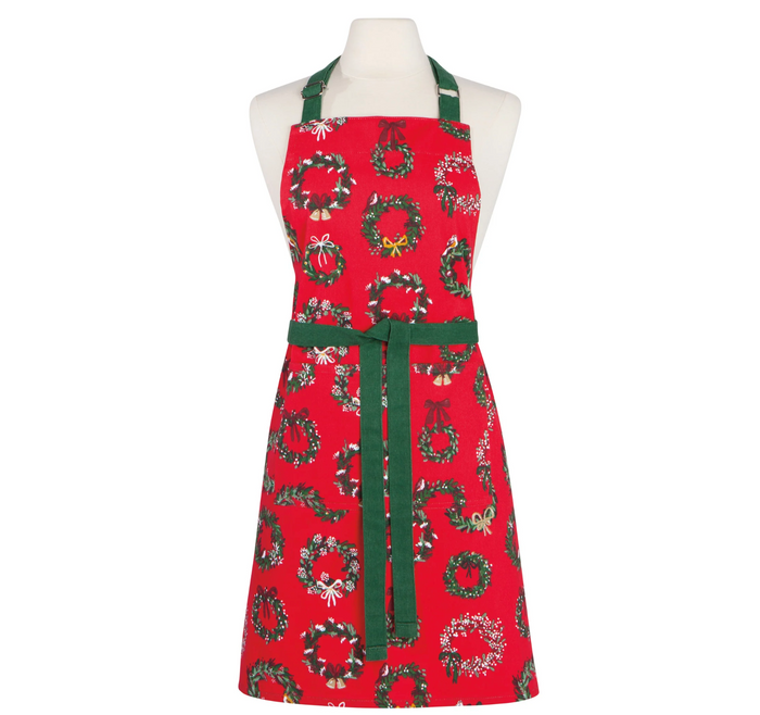 Wreaths Chef Apron