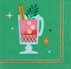 Spirits Bright Cocktail Napkins, Set of 4