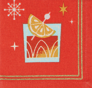 Spirits Bright Cocktail Napkins, Set of 4