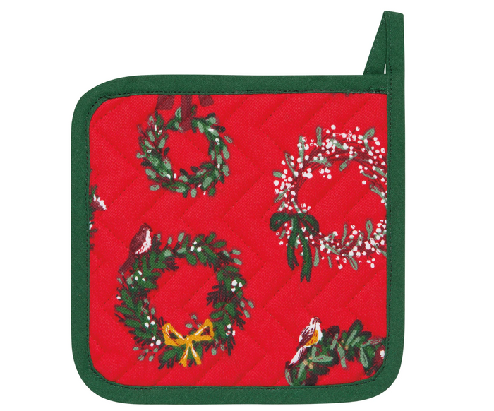 Wreaths Chef Potholder