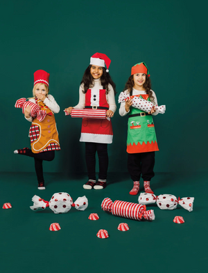 Santa Daydream Kids Apron and Hat Set