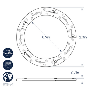 Adjustable Pie Crust Shield