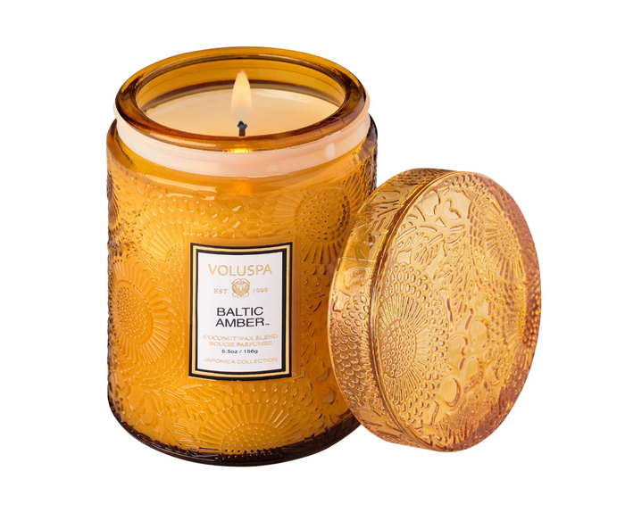 Voluspa Baltic Amber Small Jar Candle