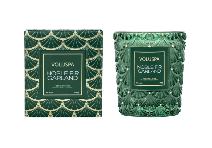 Voluspa Noble Fir Garland Classic Candle