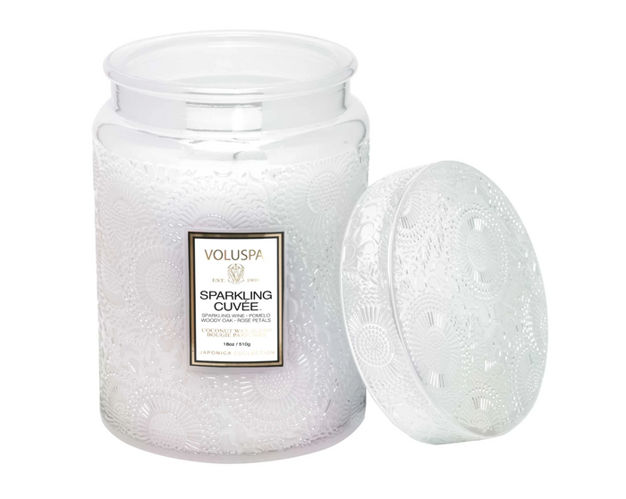 Voluspa Sparkling Cuvée Large Jar Candle