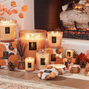 Voluspa Spiced Pumpkin Latte Mini Tin Candle