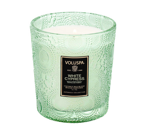 Voluspa White Cypress Classic Candle