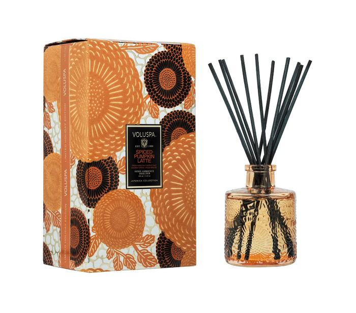 Voluspa Spiced Pumpkin Latte Reed Diffuser