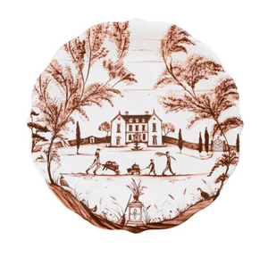 Juliska Country Estate Harvest Party Plate, Set of 4