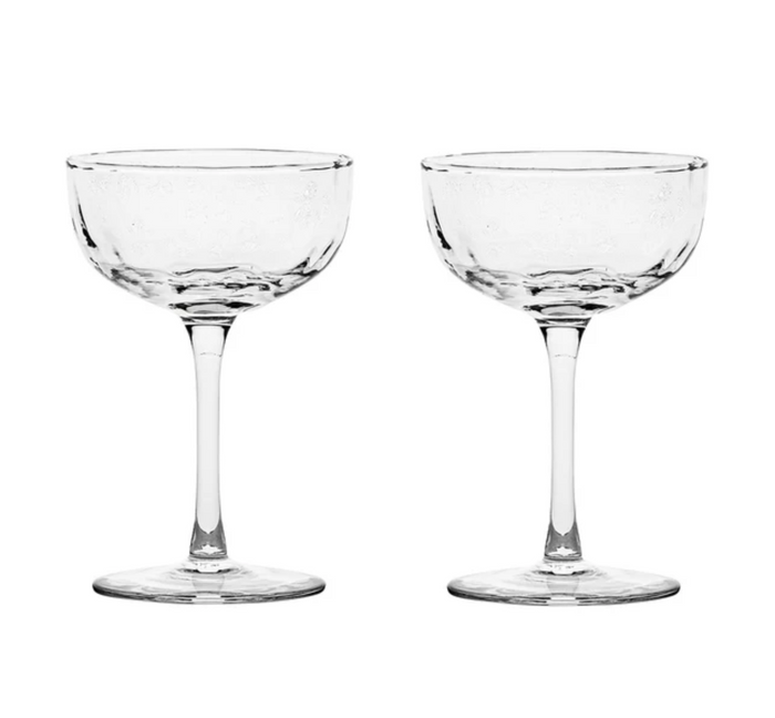 Juliska Puro Cocktail Coupe, Set of 2