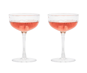 Juliska Puro Cocktail Coupe, Set of 2