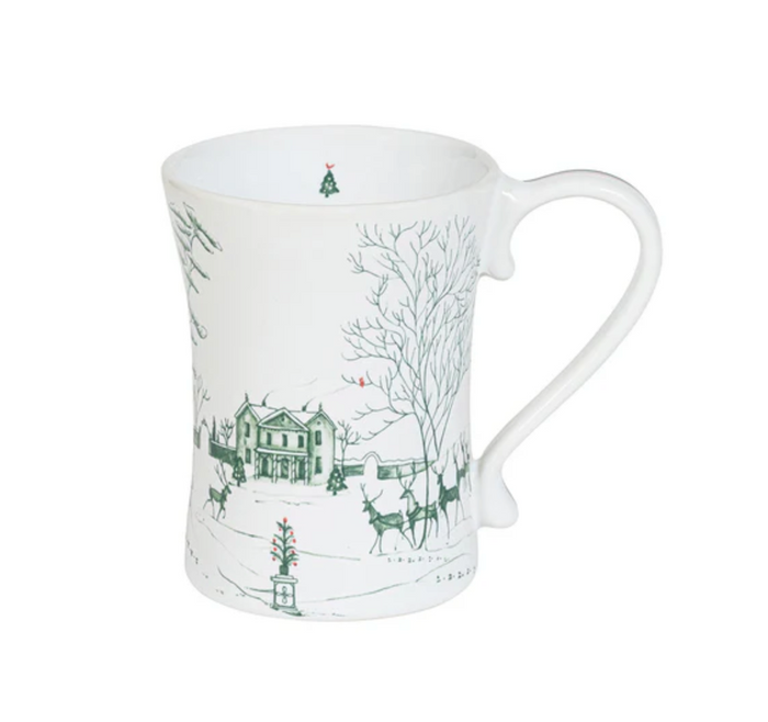 Juliska Country Estate Winter Frolic Mug - Evergreen