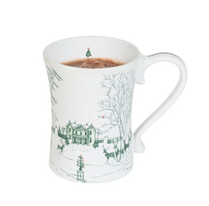 Juliska Country Estate Winter Frolic Mug - Evergreen