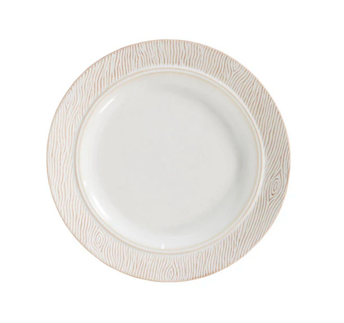 Juliska Blenheim Oak Dessert/Salad Plate - Whitewash