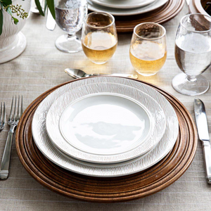 Juliska Blenheim Oak Dessert/Salad Plate - Whitewash