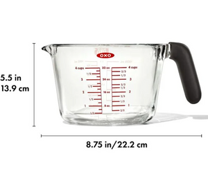 4 Cup Glass Measuring Cup