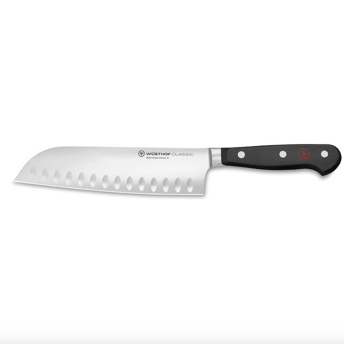 Wüsthof Classic 7" Hollow Edge Santoku