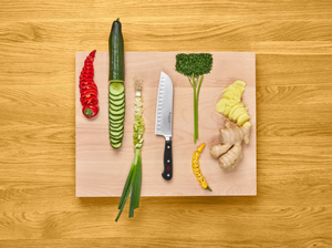 Wüsthof Classic 7" Hollow Edge Santoku