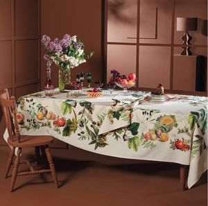 Garnier Thiebaut Abondance D'Automne tablecloth, 61x102"