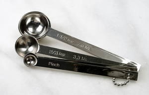 Endurance Odd Size Measuring Spoons, Set of 5