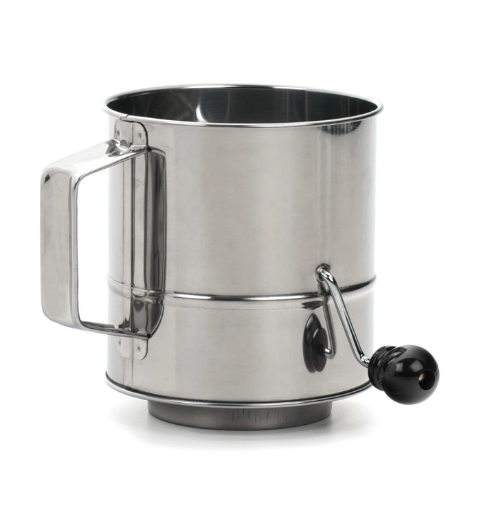 Endurance Crank Style Flour Sifter, 3 Cup