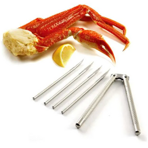 Shellfish and Nut Cracker with 4 Picks