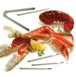 Shellfish and Nut Cracker with 4 Picks