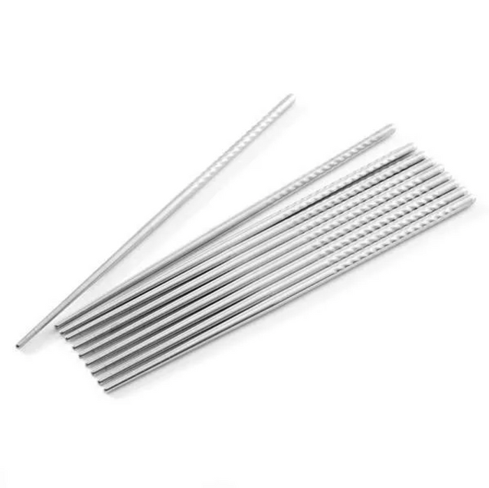 Stainless Steel Chopsticks, Set of 5