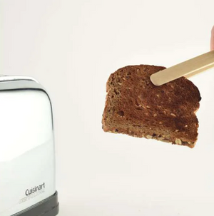 Bamboo Toaster Tongs with Magnet