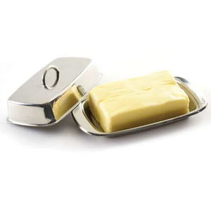 Double Covered Butter Dish