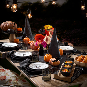 Lenox Vintage Halloween Dessert Plates - Set of 4