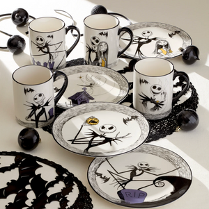 Lenox The Nightmare Before Christmas Accent Plates - Set of 4