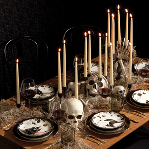 Lenox Vintage Halloween Haunted Accent Plates - Set of 4