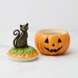 Lenox Haunted Halloween Covered Candy Jar