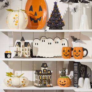 Lenox Haunted Halloween Covered Candy Jar