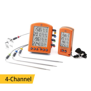 Smoke X4 Long-Range BBQ Alarm Thermometer - Orange