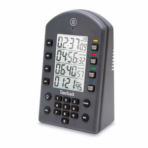 TimeStack 4-Timer Kitchen Timer - Assorted