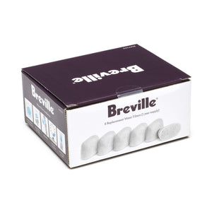 Breville Replacement Charcoal Water Filters 6-pack