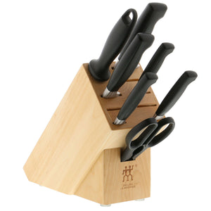 ZWILLING FOUR STAR 8-PC, KNIFE BLOCK SET