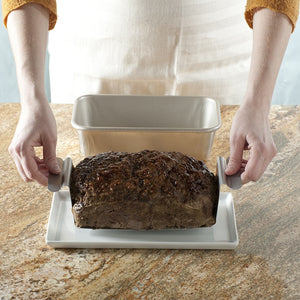 Nordicware Naturals Meatloaf Pan with Lifting Trivet