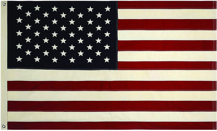 60" x 36" Fabric USA Flag with Grommets